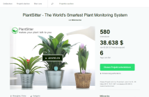 PlantSitter Kickstarter-Kampagne