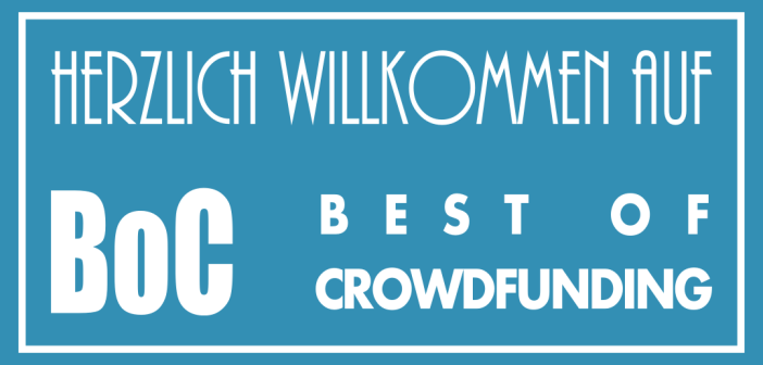 Herzlich Willkommen auf Best of Crowdfunding